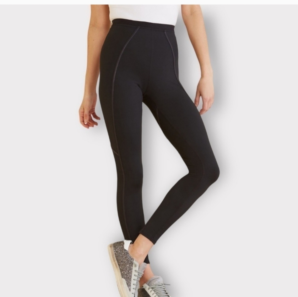 Good American | Corset Seam Legging Size 2 Medium Black